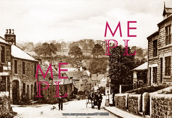  : Station Road, Hathersage early 1900s