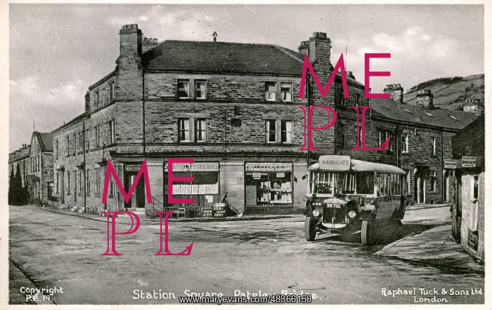 : Station Square, Pateley Bridge, Yorkshire : Station Square, Pateley Bridge, Yorkshire