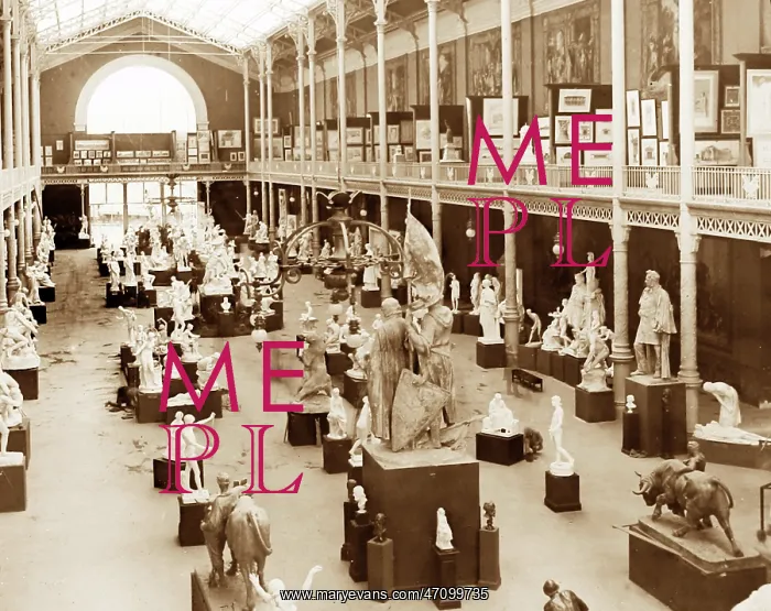  : Statuary Court, Exposition Universelle, Paris, 1889