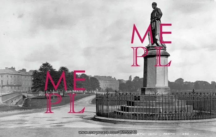 : Statue of Albert - Perth, Scotland : Statue of Albert - Perth, Scotland