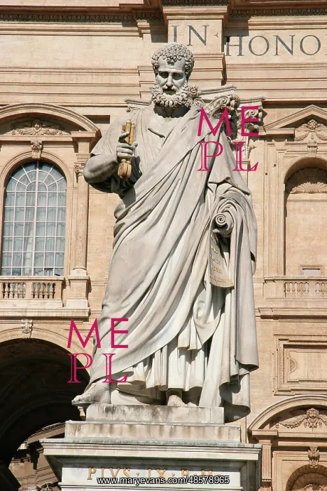 : Statue of the Apostle Peter. Vatican City : Statue of the Apostle Peter. Vatican City
