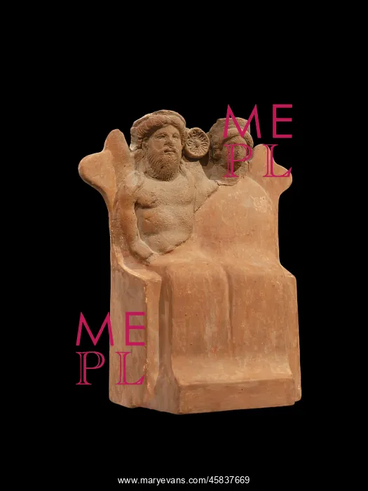 : Statue, Archaeology Museum, Paestum, Campania, Italy : Statue, Archaeology Museum, Paestum, Campania, Italy