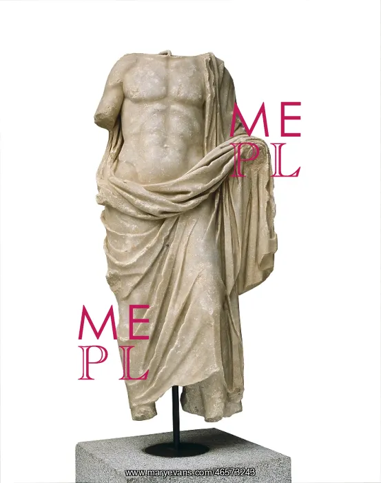 : Statue of Asklepios (god of medicine), 2nd c. A.D : Statue of Asklepios (god of medicine), 2nd c. A.D