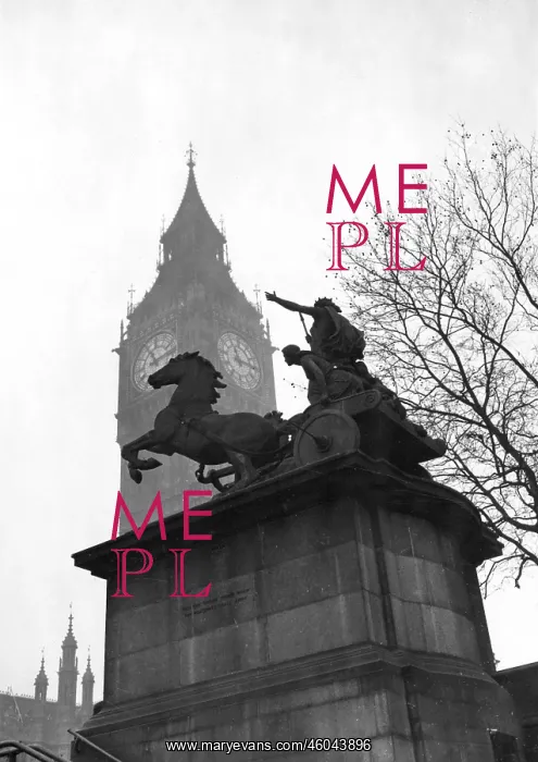 : Statue of Boudicca, Westminster, London : Statue of Boudicca, Westminster, London