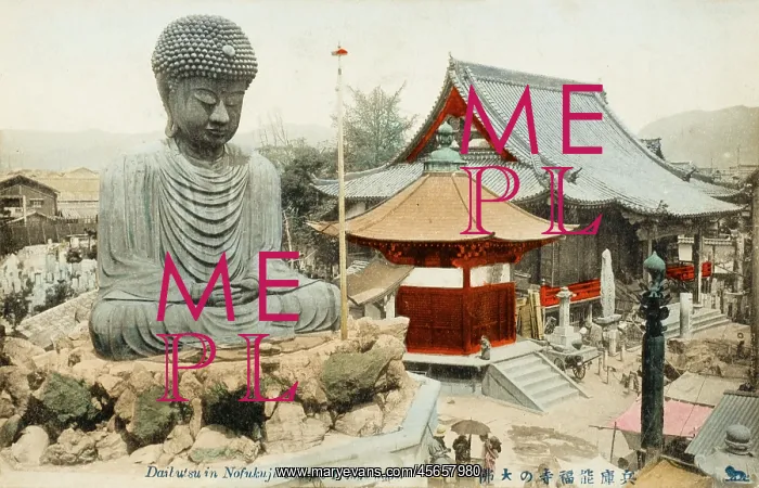 : Statue of Buddha at Kobe : Statue of Buddha at Kobe