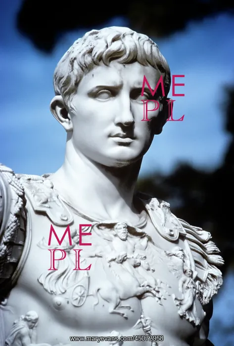 : Statue Caesar Augustus Gaius Octavius Emperor Rome : Statue Caesar Augustus Gaius Octavius Emperor Rome