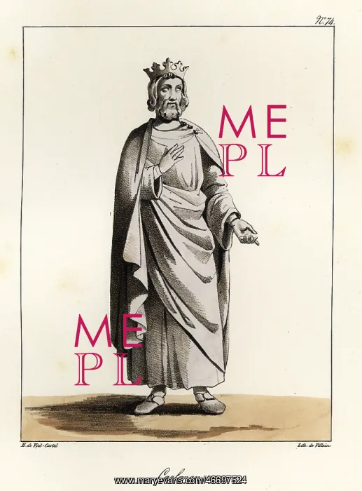 : Statue of Carloman I, King of the Franks, younger : Statue of Carloman I, King of the Franks, younger