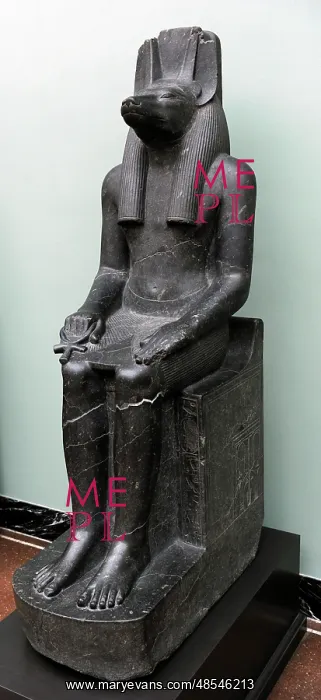 : Statue of egyptian God Anubis : Statue of egyptian God Anubis