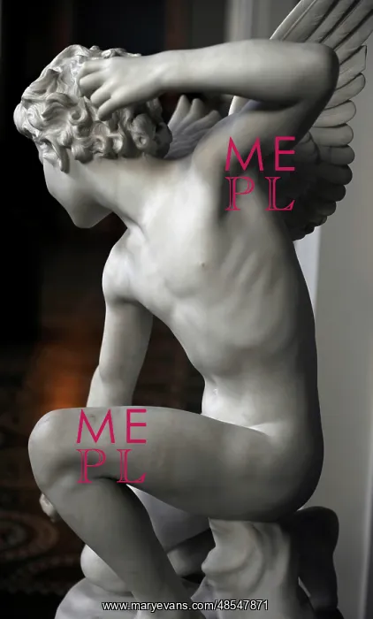 : Statue of Eros by Laurent-Honore Marqueste : Statue of Eros by Laurent-Honore Marqueste