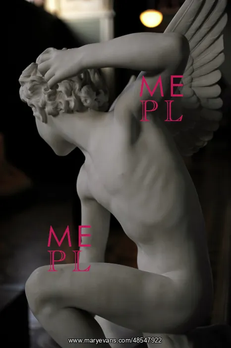 : Statue of Eros by Laurent-Honore Marqueste : Statue of Eros by Laurent-Honore Marqueste