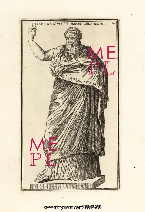 : Statue of the Greek god Dionysus as an old man : Statue of the Greek god Dionysus as an old man