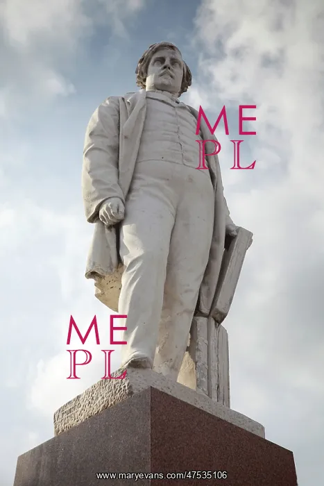 : Statue of Herbert Ingram : Statue of Herbert Ingram