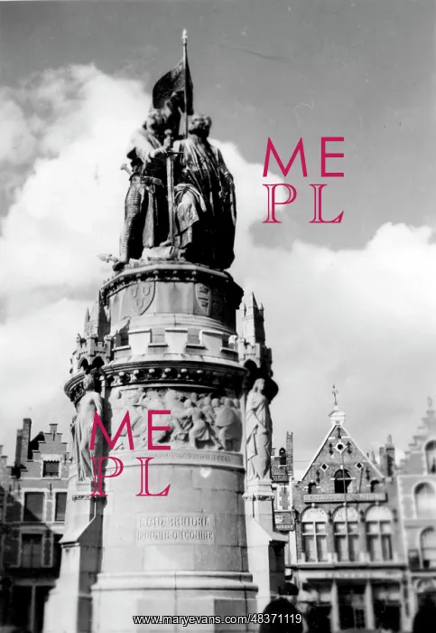 : Statue of Jan Breydel, Bruges : Statue of Jan Breydel, Bruges