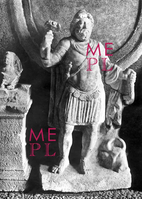 : Statue of Jupiter Dolichenus : Statue of Jupiter Dolichenus