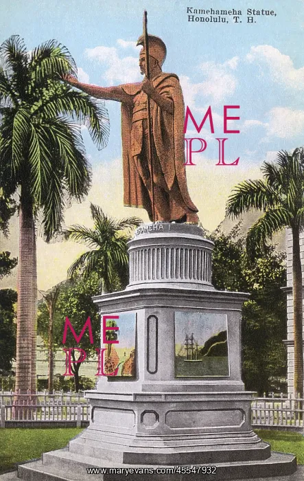 : Statue of Kamehameha - Honolulu, Hawaii : Statue of Kamehameha - Honolulu, Hawaii