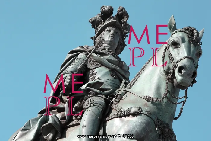 : Statue of King Jose I, Placa do Commercio, Lisbon, Portugal : Statue of King Jose I, Placa do Commercio, Lisbon, Portugal