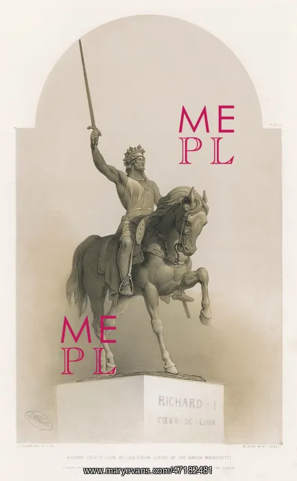 : Statue of King Richard I : Statue of King Richard I