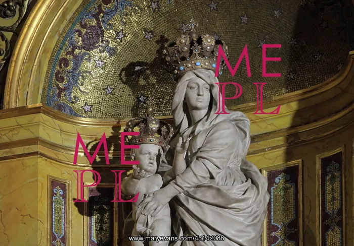 : Statue of Our Lady of Victories : Statue of Our Lady of Victories