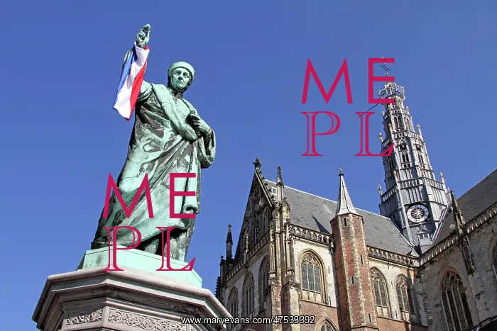 : Statue of Laurens Janszoon Coster, Haarlem : Statue of Laurens Janszoon Coster, Haarlem