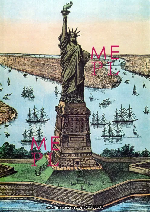 : Statue of Liberty, 1884 : Statue of Liberty, 1884