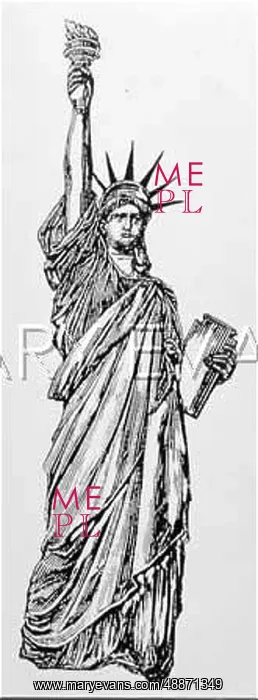  : STATUE OF LIBERTY / BR.PL