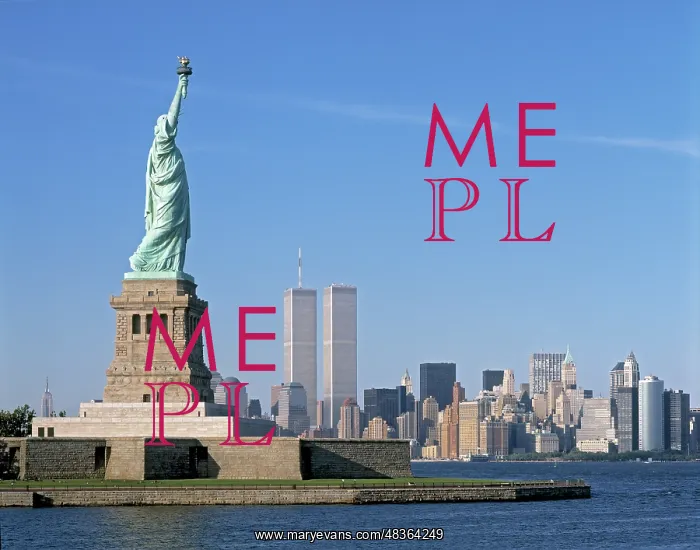 : Statue of Liberty and Lower Mannhattan : Statue of Liberty and Lower Mannhattan