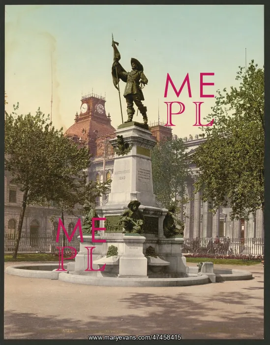 : Statue of Maisonneuve, Montreal : Statue of Maisonneuve, Montreal