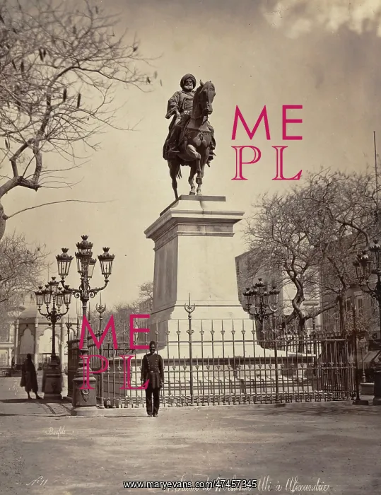 : Statue de Mehemet Ali e Alexandrie : Statue de Mehemet Ali e Alexandrie