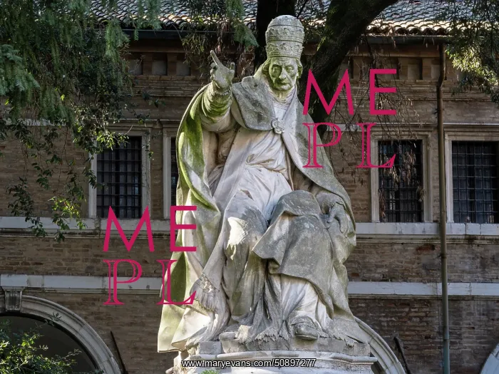 : Statue, National Museum of Ravenna, San Vitale monastery : Statue, National Museum of Ravenna, San Vitale monastery