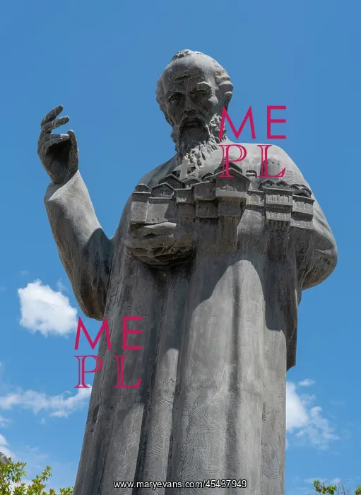 : Statue, Ohrid, North Macedonia : Statue, Ohrid, North Macedonia