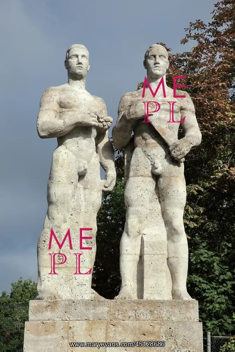 : Statue, Olympiapark Berlin, Berlin, Germany : Statue, Olympiapark Berlin, Berlin, Germany