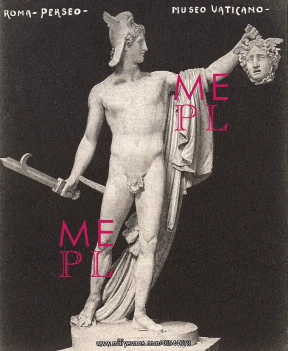 : Statue of Perseus - The Vatican, Italy : Statue of Perseus - The Vatican, Italy