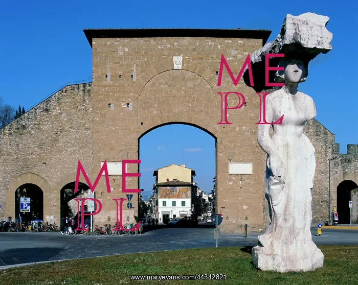 : The statue by Pistoletto, in : The statue by Pistoletto, in