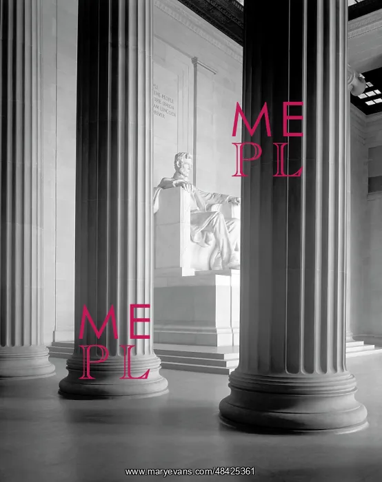 : The statue of President Abraham Lincoln inside : The statue of President Abraham Lincoln inside