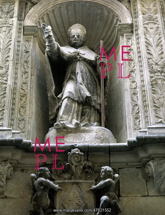 : Statue of Saint Severus by Ratxotxo : Statue of Saint Severus by Ratxotxo