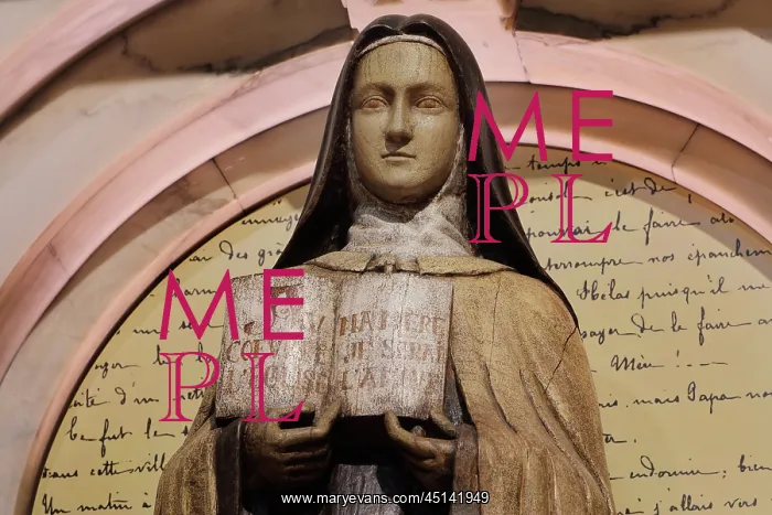 : Statue of Sainte-Therese-de-l'Enfant-Jesus : Statue of Sainte-Therese-de-l'Enfant-Jesus