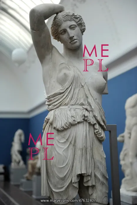 : Statue of Sciarra Amazon. Marble. 2nd century AD. Roman : Statue of Sciarra Amazon. Marble. 2nd century AD. Roman