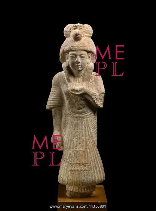 : Statue of a scribe and priest of the god Thoth : Statue of a scribe and priest of the god Thoth