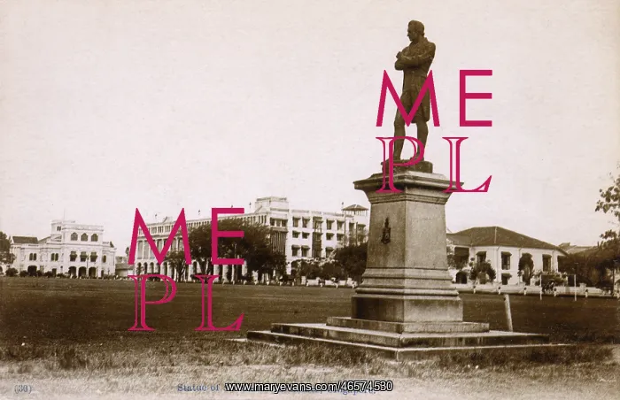 : Statue of Sir Stamford Raffles, Singapore : Statue of Sir Stamford Raffles, Singapore