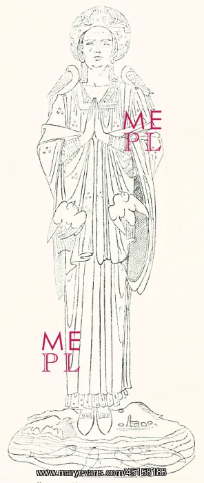 : Statue of St. Columba : Statue of St. Columba