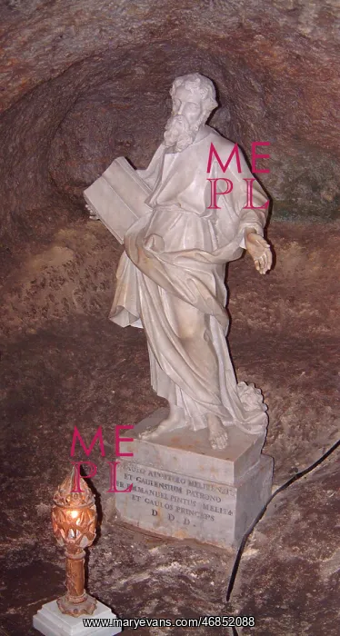 : STATUE OF ST.PAUL / MALTA : STATUE OF ST.PAUL / MALTA