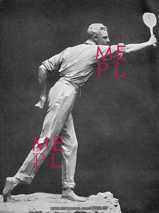 : Statue of the tennis player, Anthony Wilding : Statue of the tennis player, Anthony Wilding