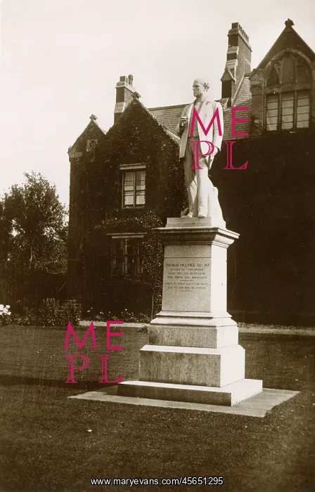 : Statue of Thomas Hughes : Statue of Thomas Hughes