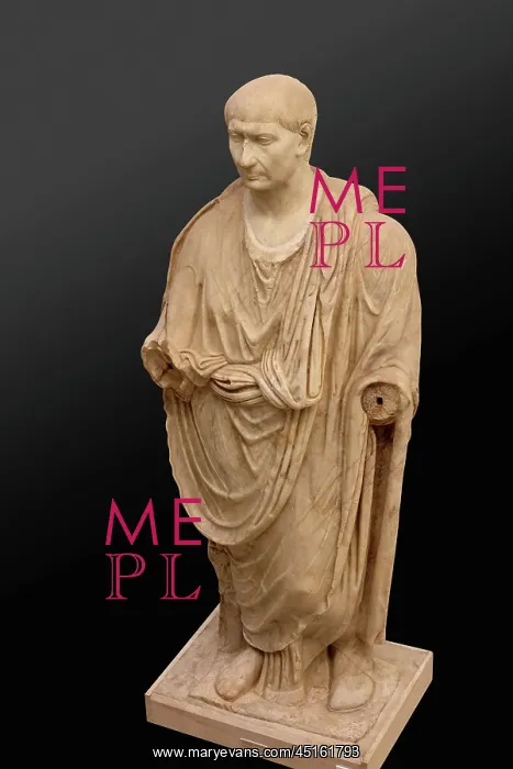 : Statue of Trajan, Museo de Cadiz, Cadiz, Andalusia, Spain : Statue of Trajan, Museo de Cadiz, Cadiz, Andalusia, Spain