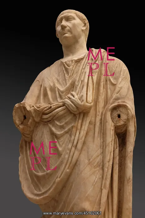 : Statue of Trajan, Museo de Cadiz, Cadiz, Andalusia, Spain : Statue of Trajan, Museo de Cadiz, Cadiz, Andalusia, Spain