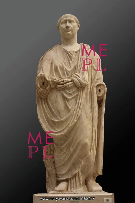 : Statue of Trajan, Museo de Cadiz, Cadiz, Andalusia, Spain : Statue of Trajan, Museo de Cadiz, Cadiz, Andalusia, Spain