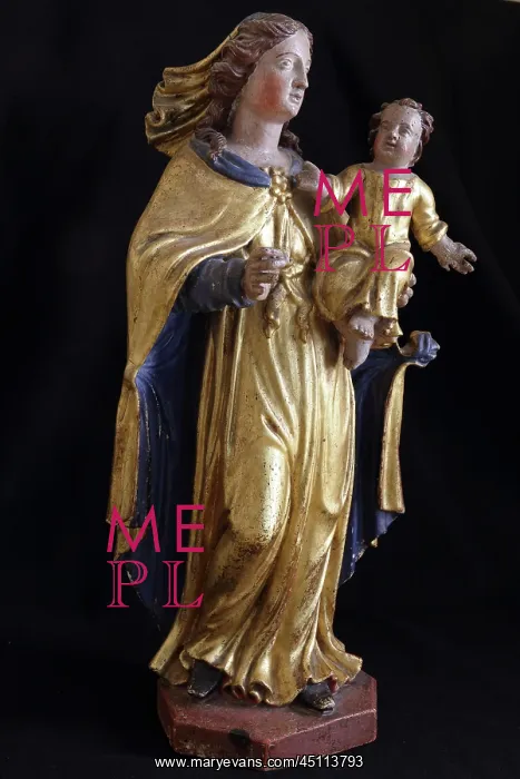 : Statue of Virgin and child, Monastery of St Catherine : Statue of Virgin and child, Monastery of St Catherine