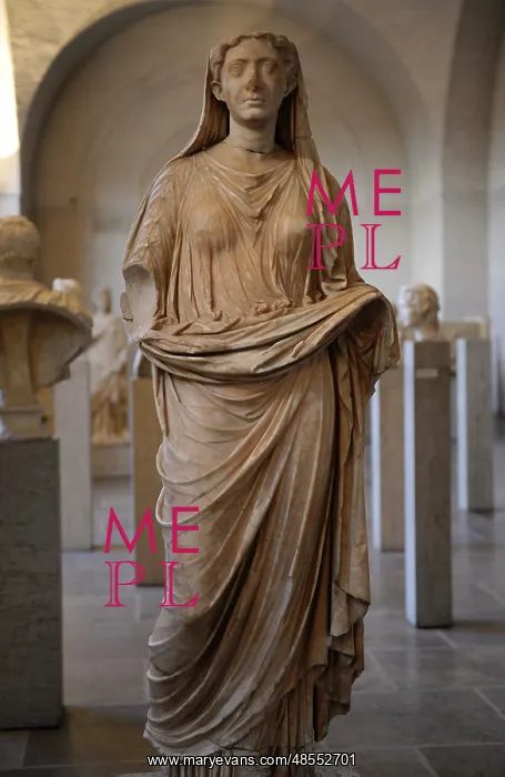  : Statue of a Woman. About 170 AD