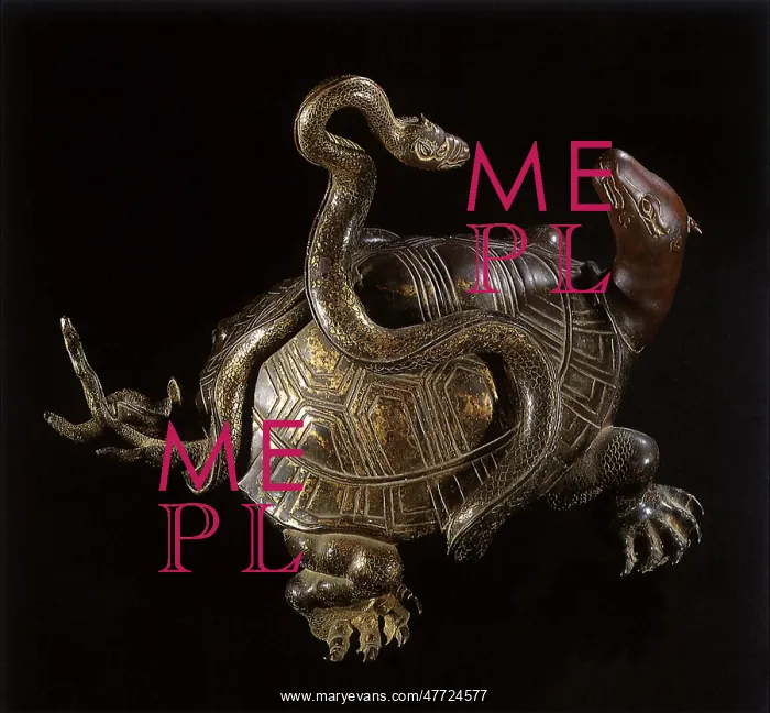  : Statue of Xuanwu in Bronze and Silver
