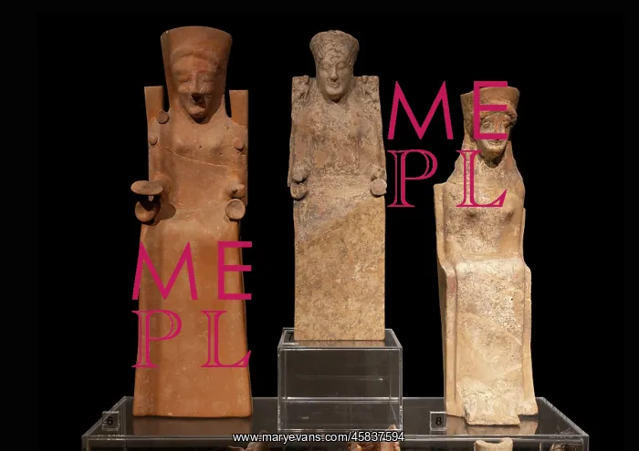 : Statues, Archaeology Museum, Paestum, Campania, Italy : Statues, Archaeology Museum, Paestum, Campania, Italy